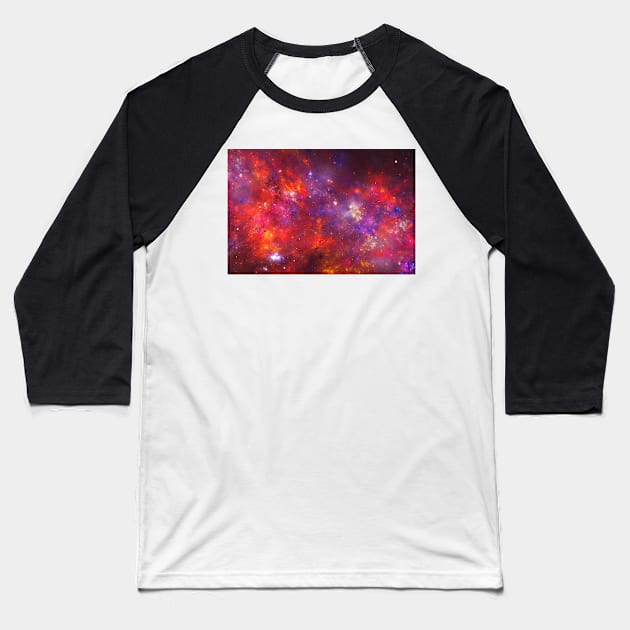 Wild cosmos 3 Baseball T-Shirt by krinichnaya